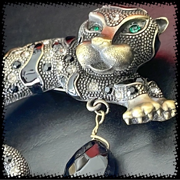 💕Beautiful Vintage Leopard Pin💕 - Picture 4 of 6